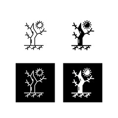 Drought Vector Icon
