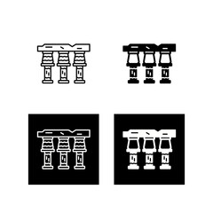 Luxor Temple Vector Icon