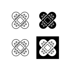 Bandages Vector Icon