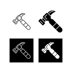Hammer Vector Icon
