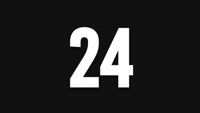 Pixel number 24, number twenty four, alpha channel