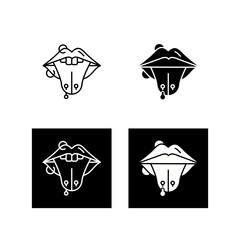 Piercing Vector Icon