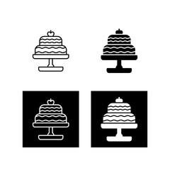 Cake Vector Icon