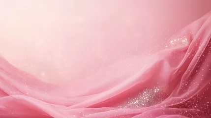 Foto op Aluminium pink sparkles veil background © Anastasiia