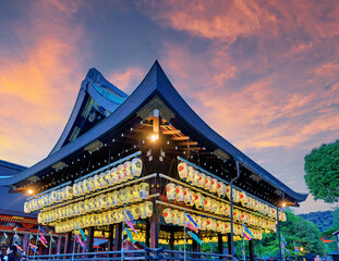 Japan. Kyoto. Yasaka shrine temple