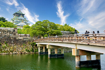 Japan. Kansai. The  Osaka Castle