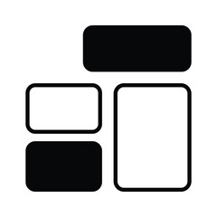 Take a look at this beautifully designed website wireframes, wireframing, layout, template icon