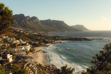 Obraz premium Playa de Camps Bay, Ciudad del Cabo
