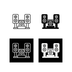 Music System Vector Icon