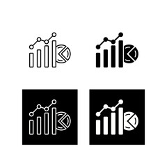 Bar Chart Vector Icon