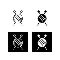 Knitting Vector Icon