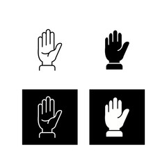 Hand Vector Icon