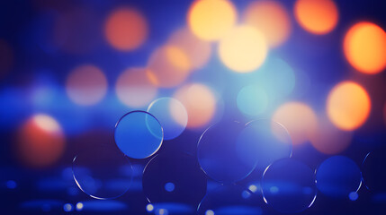 Abstract colorful bokeh light background