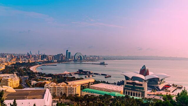 Externals of Deniz Mall in Baku City, Azerbaijan
