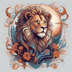  Tribal Ethereal Mystical Lion