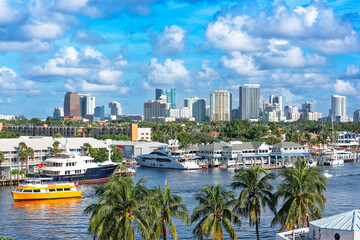 Fort Lauderdale, Florida, USA Skyline