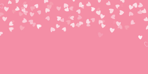 pink background with hearts