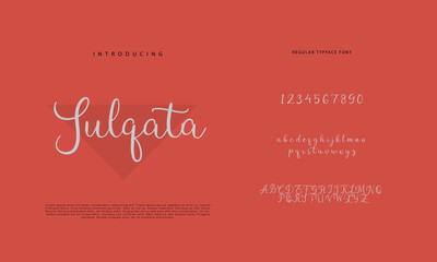 Signature Font Calligraphy Logotype Script Brush Font Type Font lettering handwritten
