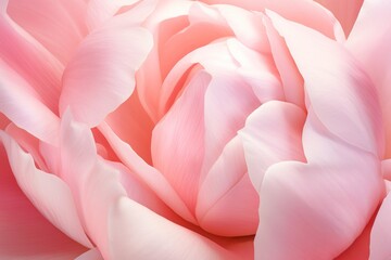 A close-up macro view capturing the intricacies of a pink peony flower bud, forming a background pattern with floral beauty.