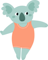 Koala Doing Exercises