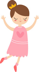 Girl In Dress Dancing