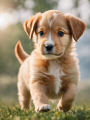 golden retriever puppy on grass,Dogs, Puppy, Baby Animal, Dog, Pet,