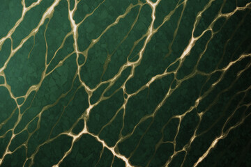Turquoise marble texture background pattern. Green stone surface.  abstract natural marble green and gold. Generative AI