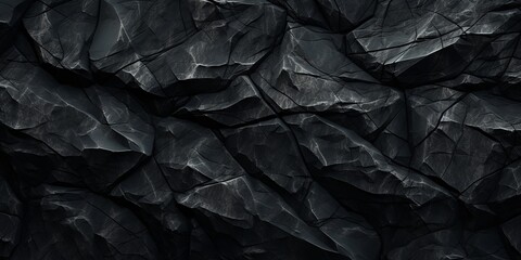 Black Rock Texture Background