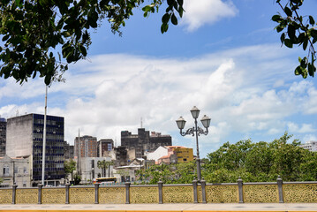 the city, road to the city,  March 6 bridge, Recife, Pernambuco, Brazil, brazilian landscape, view of the city, urban landscape