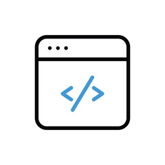 Application Development Icon vector stock illustration