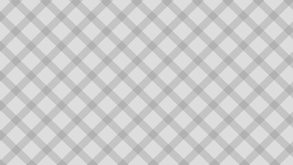 Grey seamless pattern diagonal plaid - obrazy, fototapety, plakaty