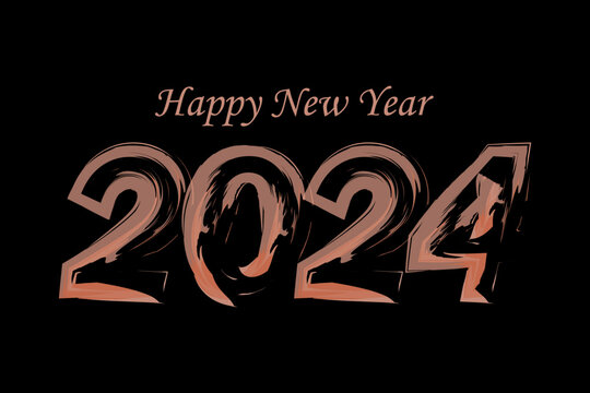 quotes happy new year, good for t-shirt, background, print, wallpaper