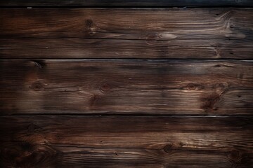Naklejka premium Brown wooden texture background
