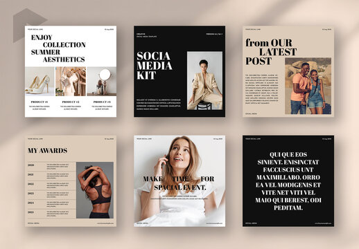 Social Media Post Template