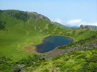 한라산 백록담