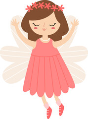 Fototapeta premium Fairy Girl Dancing