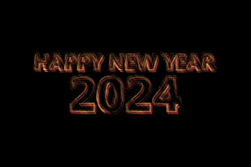 happy new year 2013 neon