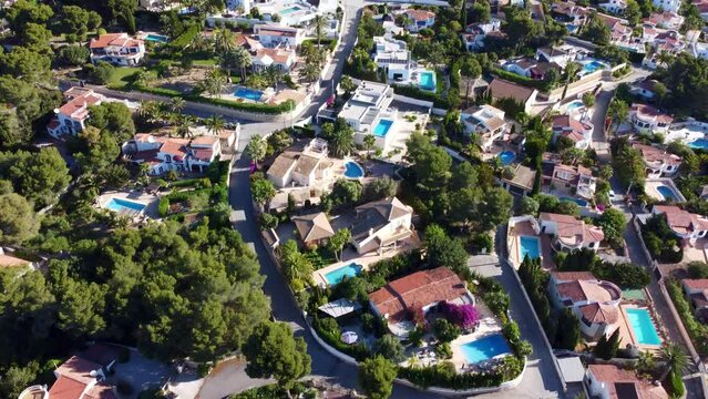 Luxurious holiday residential area in Alicante, Spain