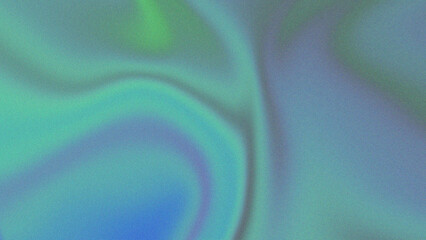 liquid neon with dark light green and blue abstract with gradient, noise, grain, blur, background, and wallpaper