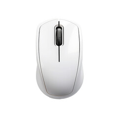 modern mouse isolated on white