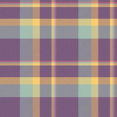 Vector tartan fabric of texture check pattern with a background plaid textile seamless.