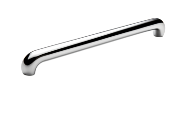 Attractive Design Steel Door Handle on White or PNG Transparent Background.