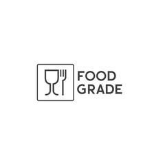 symbol of food grade, icon, vector art.