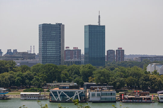 Usce Towers New Belgrade Serbia