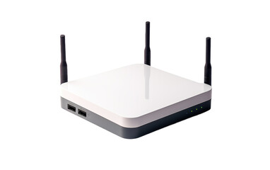 Fototapeta premium Best Quality Wi-Fi Range Extender on White or PNG Transparent Background.