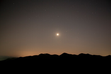 moon of summer evening