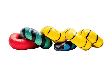 Toy Snakes On Transparent PNG