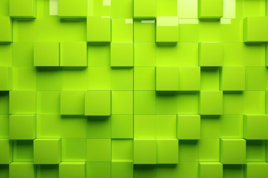  an abstract green background with squares and rectangles of varying sizes and shapes in the center of the image.