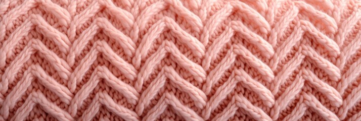 Naklejka premium Knitted background in peach fuzz