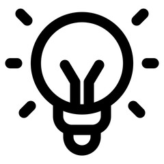 idea icon vector illustration asset element